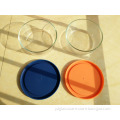 Pyrex Blue 1.4 Cup Round Storage Cover 2-PC for Glass Bowls